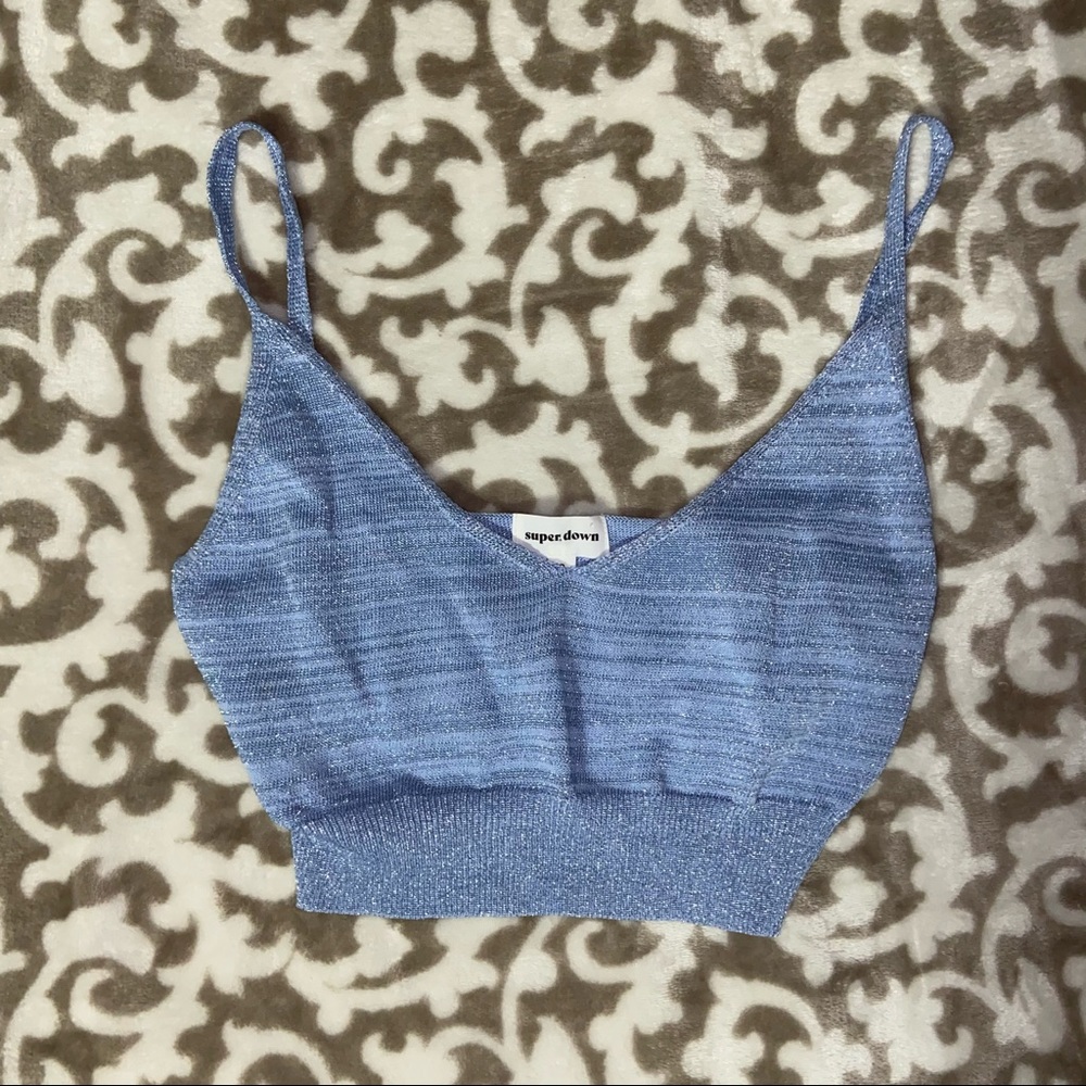Superdown Knit Crop